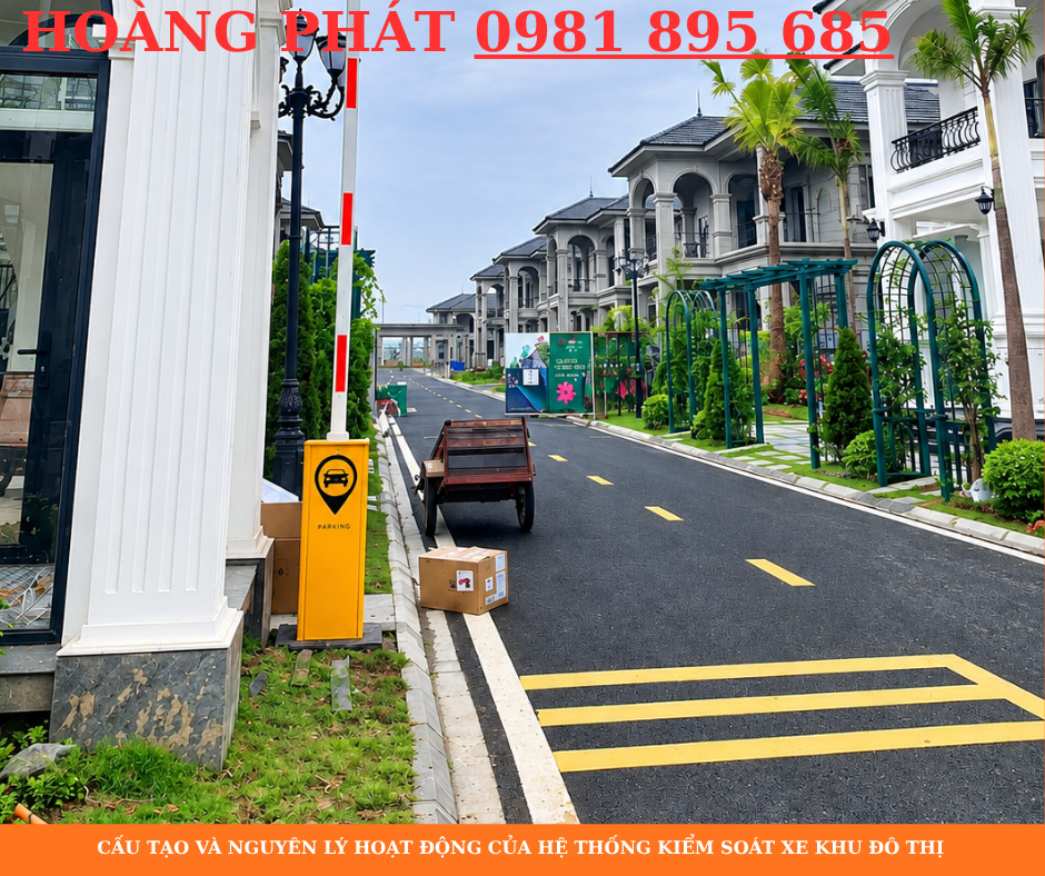 Hệ thống kiểm soát xe ra vào khu đô thị thông minh và an toàn