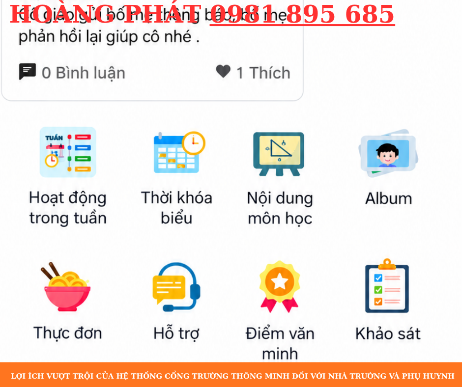 Hệ thống nhận diện học sinh tại cổng trường