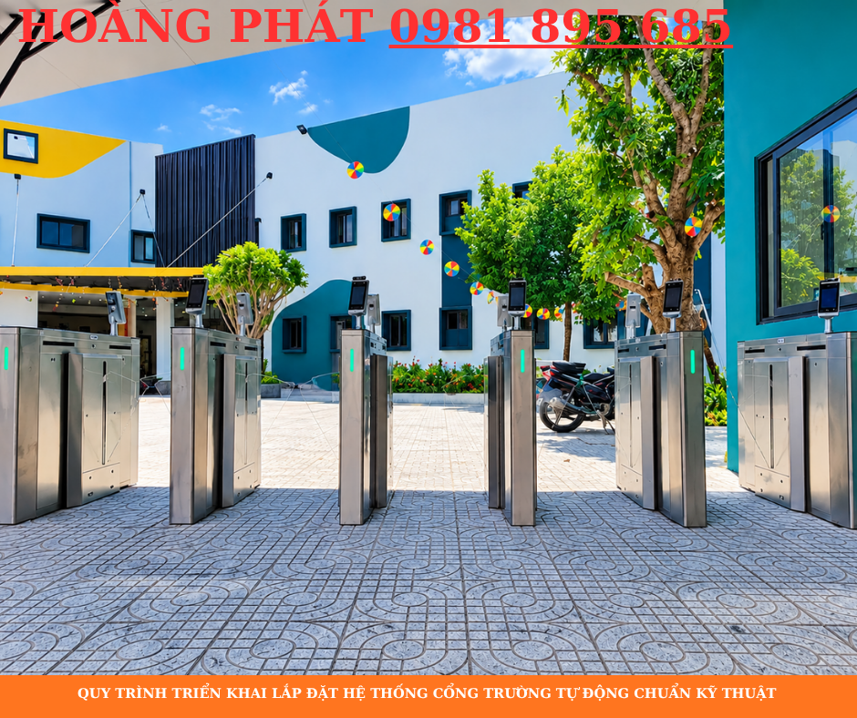Hệ thống cổng trường thông minh nhận diện và quản lý học sinh