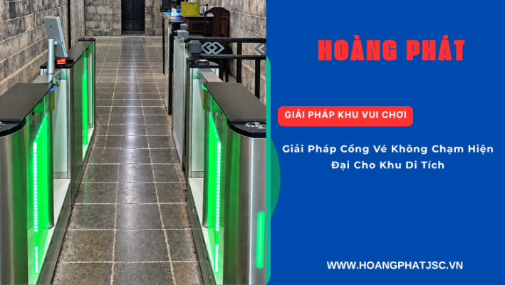 Giải pháp kiểm soát vé tự động và phân luồng khách tham quan