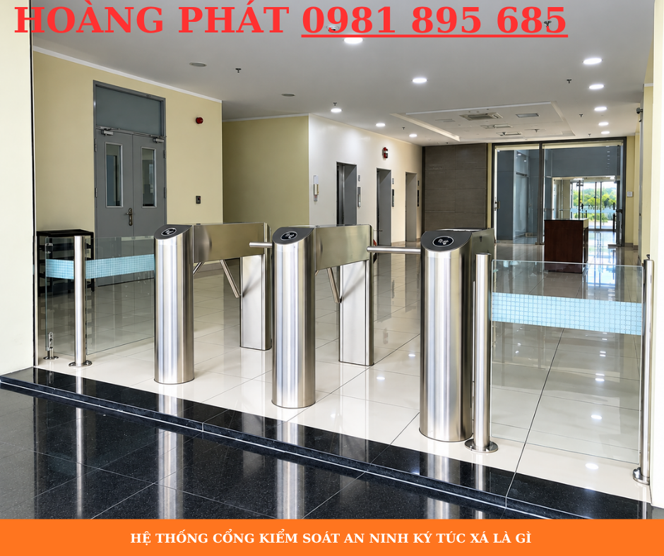 Giải pháp giám sát ra vào ký túc xá sinh viên bằng cổng kiểm soát an ninh