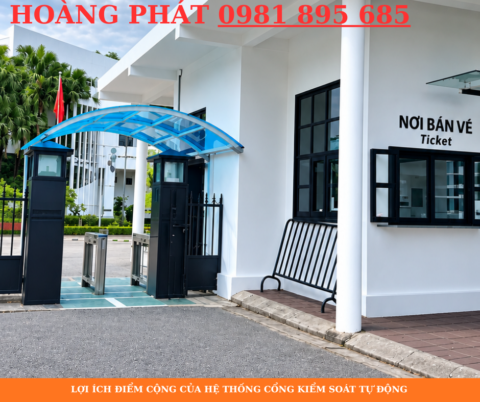 Cổng kiểm soát khách tham quan bảo tàng bằng vé điện tử